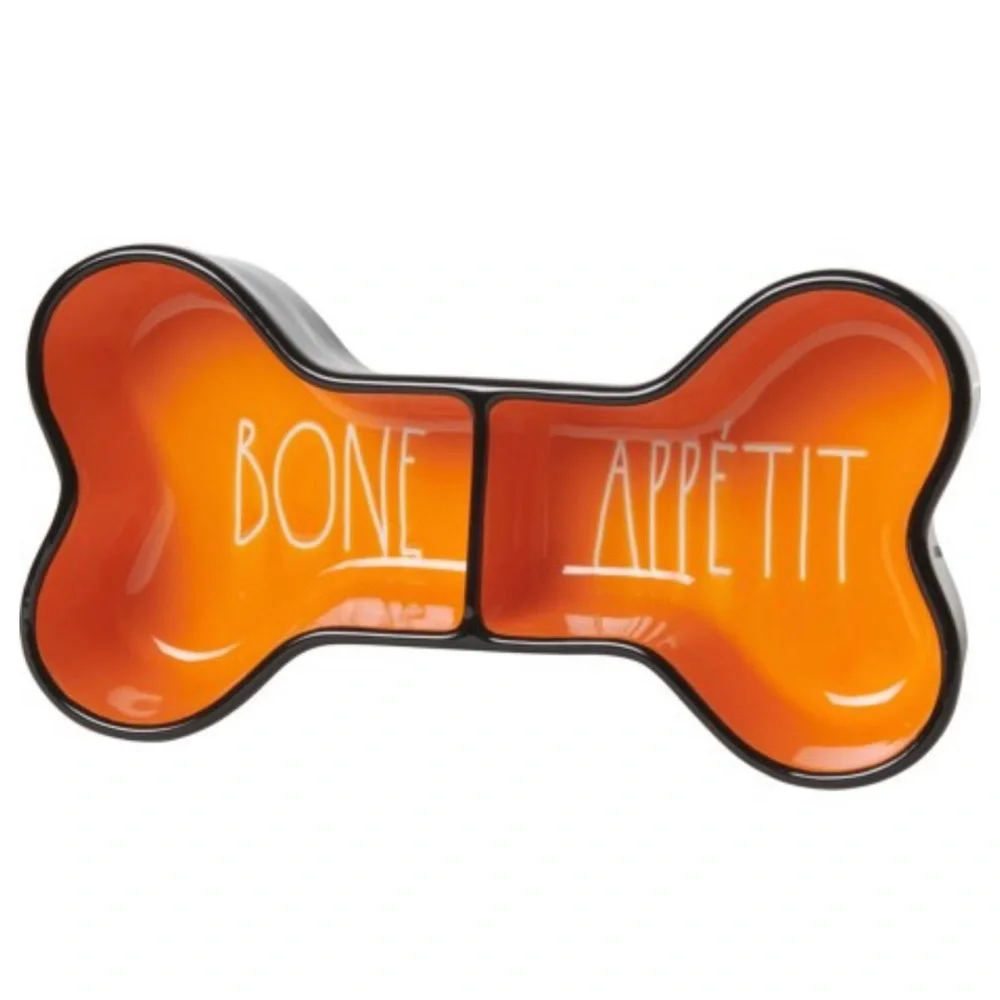 RAE DUNN • NEW! Bone Appetit Pet Bowl 🐾